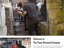 Tablet Screenshot of pianoremovalcompany.co.uk